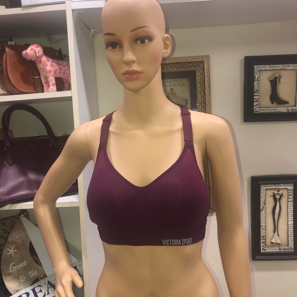 Victoria Sport Burgundy Lightweight Sport Bra